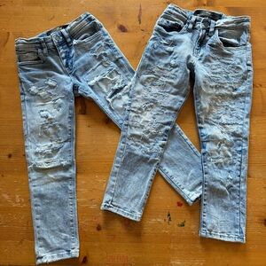 Light Blue Distressed Jordan Craig boys jeans